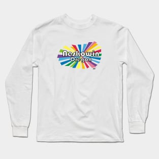 Neskowin Splash Long Sleeve T-Shirt